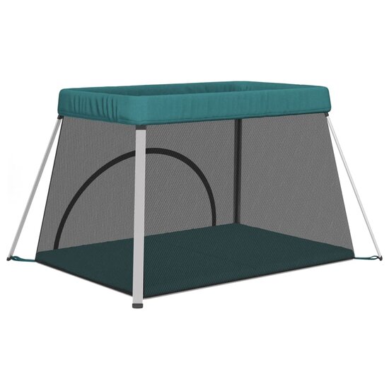 Babybox Met Matras Linnen Groen