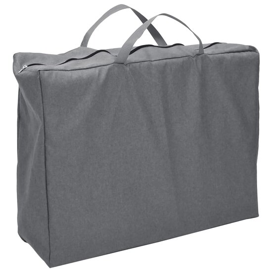 Babybox Met Matras Linnen Donkergrijs