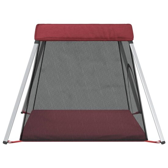 Babybox Met Matras Linnen Rood