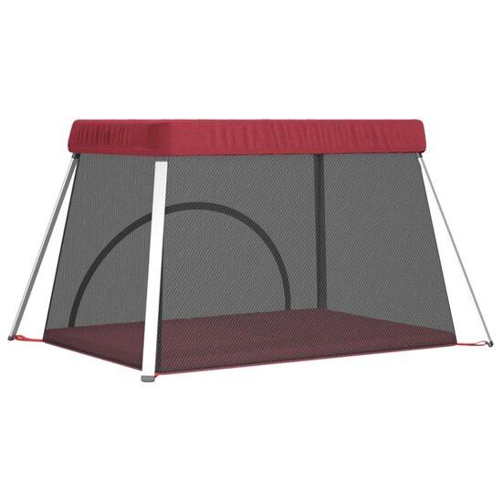 Babybox Met Matras Linnen Rood