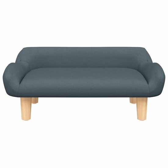 Hondenmand 70X40X24 Cm Donkergrijs Stof