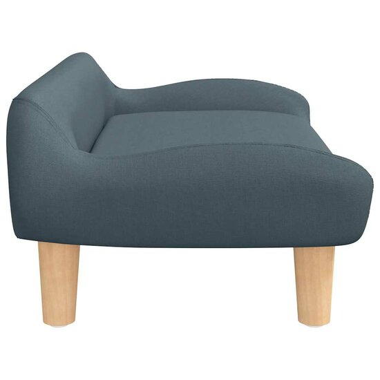 Hondenmand 70X40X24 Cm Donkergrijs Stof