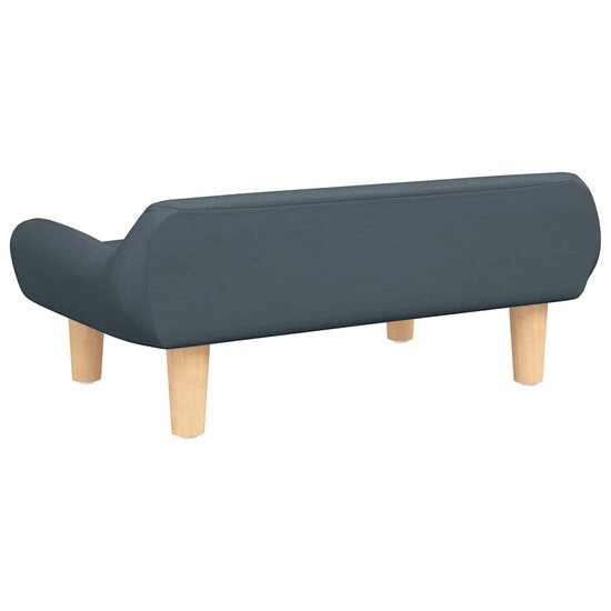Hondenmand 70X40X24 Cm Donkergrijs Stof