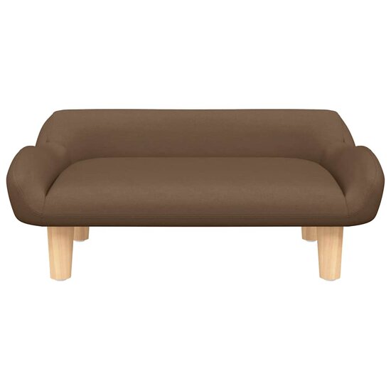 Hondenmand 70X40X24 Cm Bruin Stof