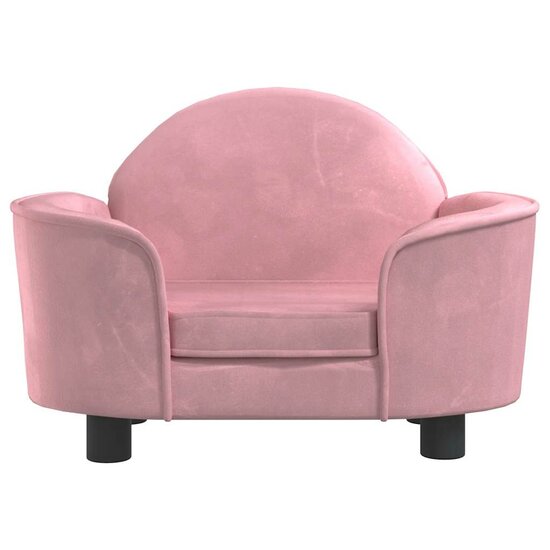 Hondenmand 66X40X45 Cm Fluweel Roze
