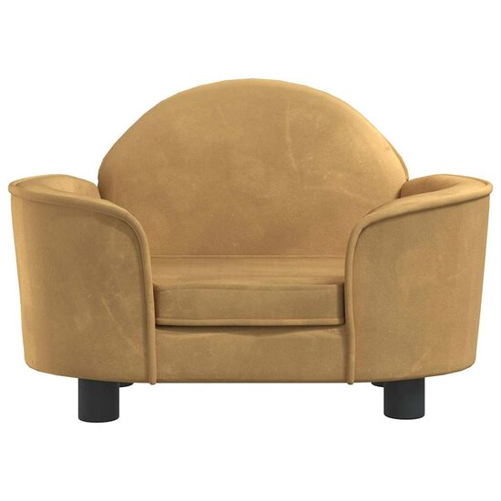 Hondenmand 66X40X45 Cm Fluweel Bruin