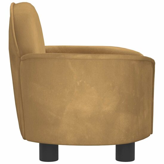 Hondenmand 66X40X45 Cm Fluweel Bruin