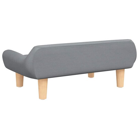 Hondenmand 70X40X24 Cm Lichtgrijs Stof