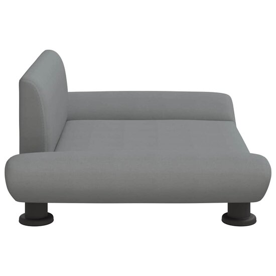 Hondenmand 70X45X28 Cm Lichtgrijs Stof