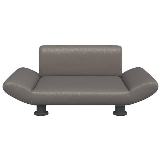Hondenmand 70X45X28 Cm Grijs Kunstleer