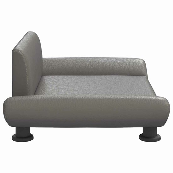Hondenmand 70X45X28 Cm Grijs Kunstleer