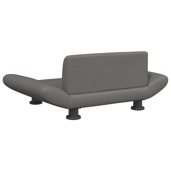 Hondenmand 70X45X28 Cm Grijs Kunstleer