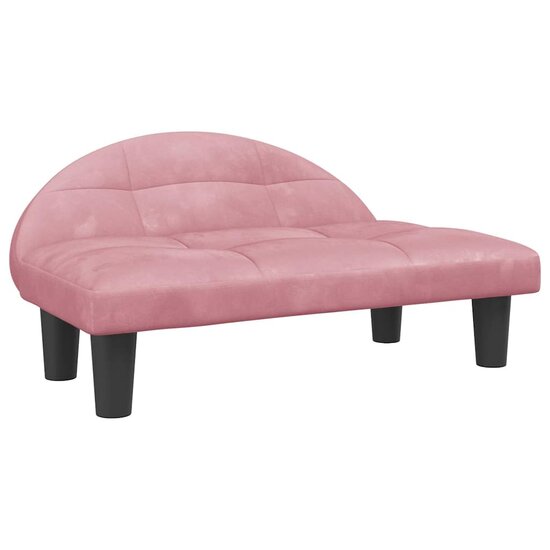 Hondenmand 70X52X30 Cm Roze Fluweel