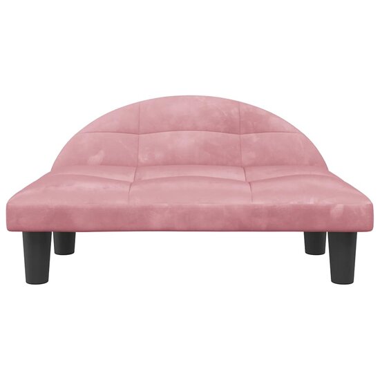 Hondenmand 70X52X30 Cm Roze Fluweel
