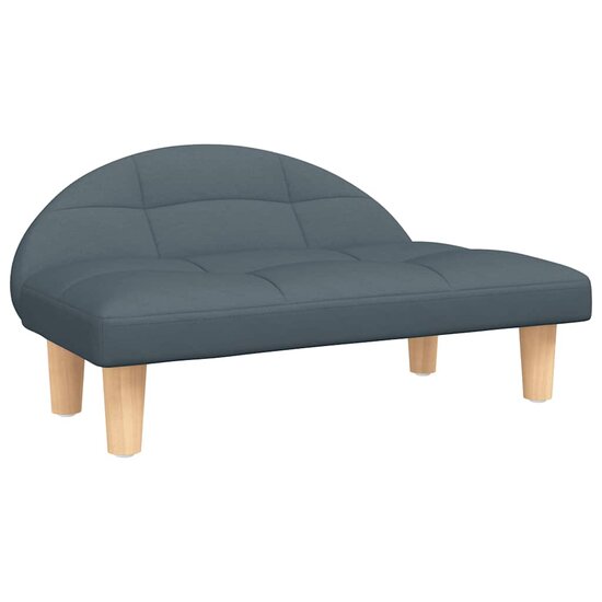Hondenmand 70X52X30 Cm Donkergrijs Stof