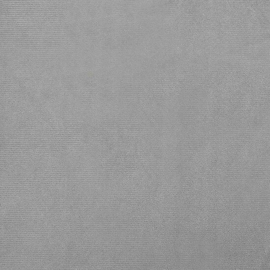 Hondenmand 70X40X24 Cm Lichtgrijs Fluweel
