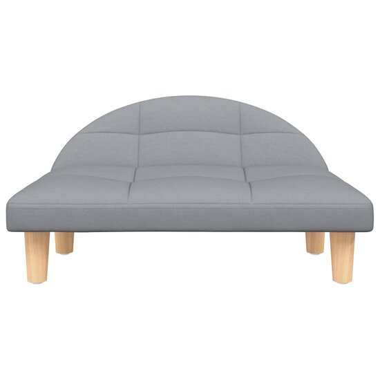 Hondenmand 70X52X30 Cm Lichtgrijs Stof