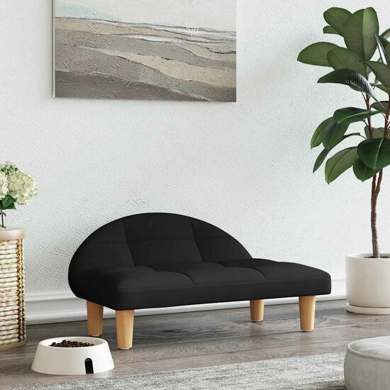 Hondenmand 70X52X30 Cm Zwart Stof