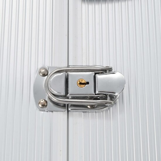 Gereedschapskoffer 47X36X20 Cm Aluminium Zilverkleurig