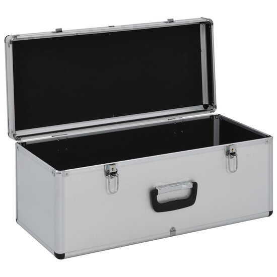 Opbergkoffers Aluminium Kleurig Zilver