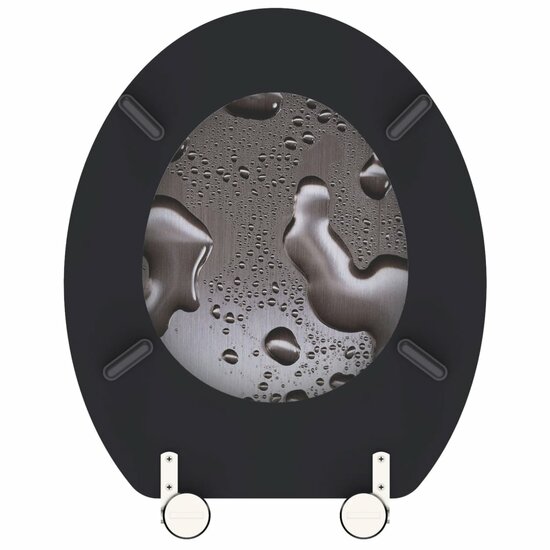 Sch&uuml;tte Toiletbril Grey Steel Mdf