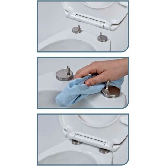 Sch&uuml;tte Toiletbril White Duroplast