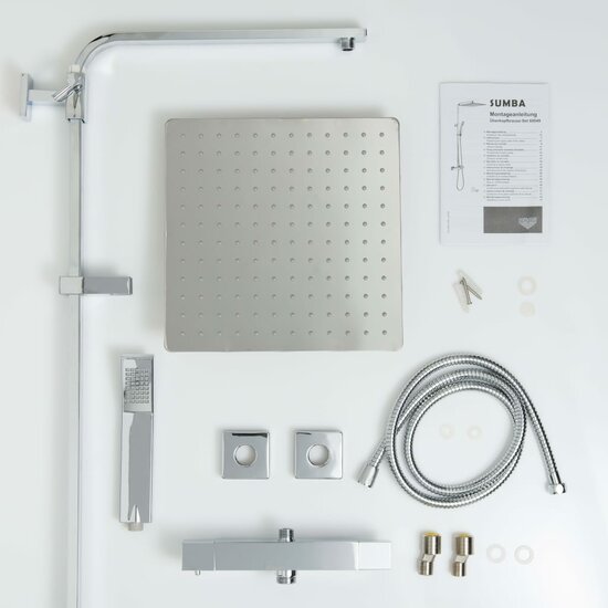 Sch&uuml;tte Douchesysteem Sumba Dubbel Thermostatisch