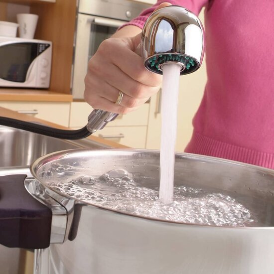 Sch&uuml;tte Eenknopsmengkraan Supra Chroomkleurig