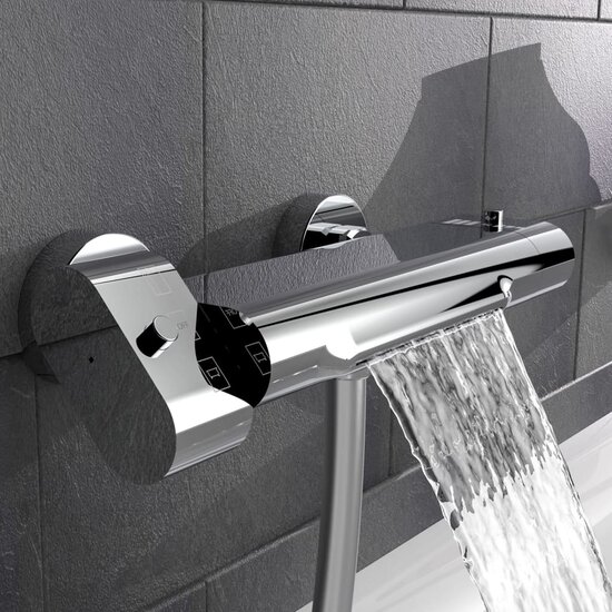 Eisl Badmengkraan Carneo Thermostatisch Chroomkleurig