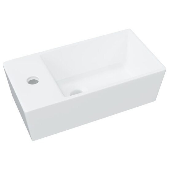 Wasbak 48X25X15 Cm Keramiek Wit