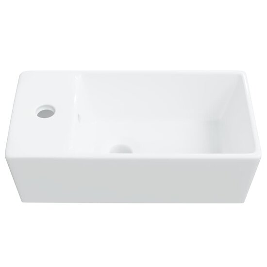 Wasbak 48X25X15 Cm Keramiek Wit
