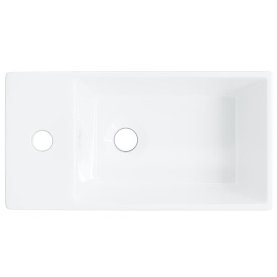 Wasbak 48X25X15 Cm Keramiek Wit