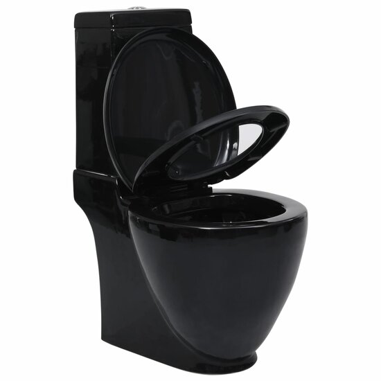 Toilet Rond Afvoer Onder Keramiek