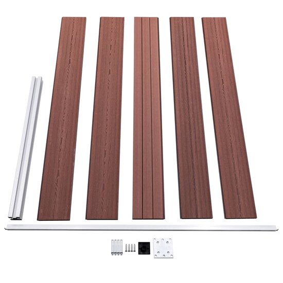 Schutting 175X105 Cm Hkc Bruin