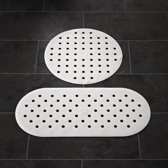 Ridder Douchemat Anti-Slip Action Wit