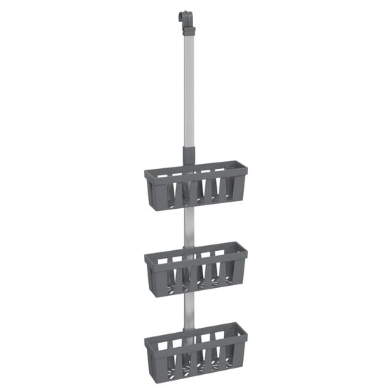 Doucherek 30X15X(67-105) Cm Aluminium