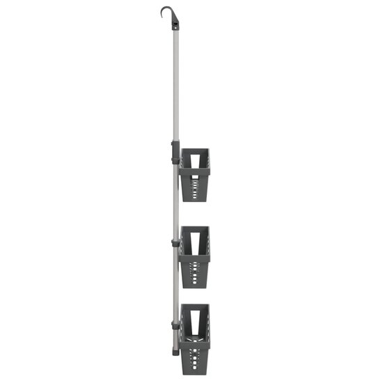 Doucherek 30X15X(67-105) Cm Aluminium