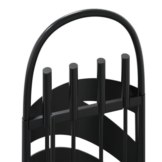 5-Delige Haardset 23X15X66 Cm Staal
