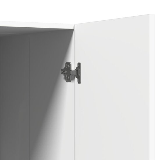 Wasmachinekast 71x71,5x91,5 cm wit