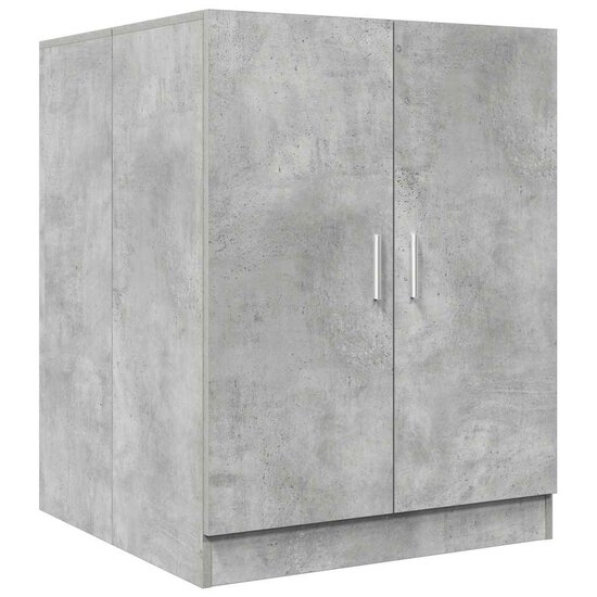 Wasmachinekast 71X71,5X91,5 Cm Betongrijs