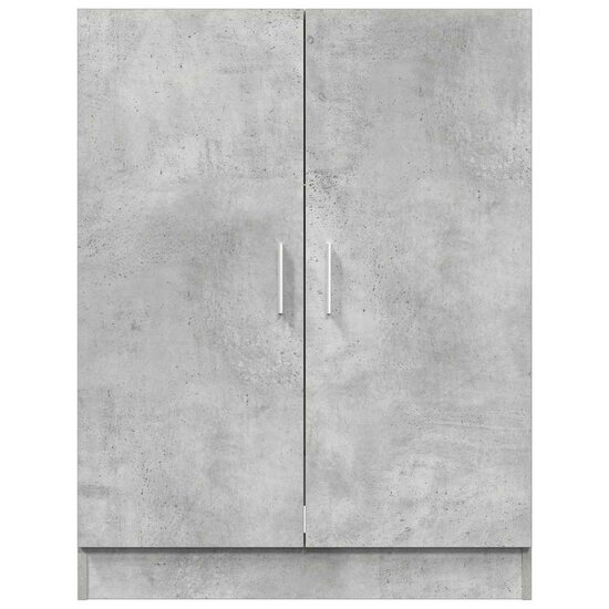 Wasmachinekast 71X71,5X91,5 Cm Betongrijs