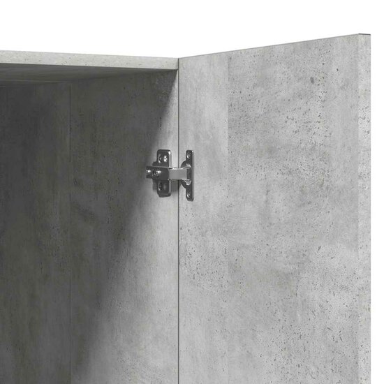 Wasmachinekast 71X71,5X91,5 Cm Betongrijs