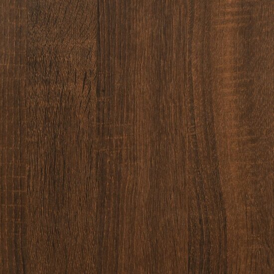 Wasmachinekast 64x25,5x190 cm bruin eikenkleur