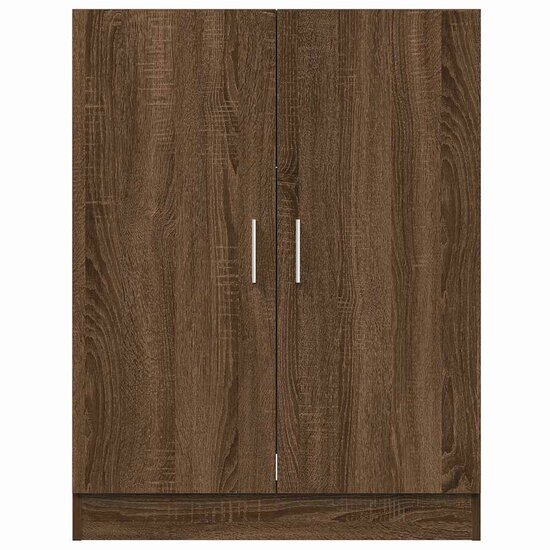 Wasmachinekast 71x71,5x91,5 cm bruin eikenkleur