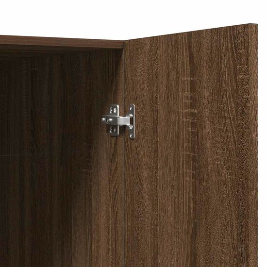 Wasmachinekast 71x71,5x91,5 cm bruin eikenkleur
