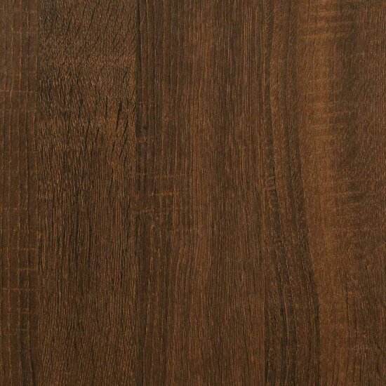 Wasmachinekast 64x25,5x190 cm bruin eikenkleur