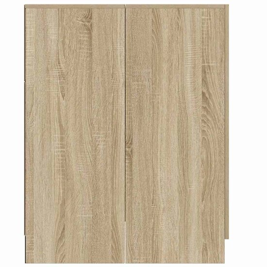 Wasmachinekast 70,5x71,5x91,5 cm sonoma eikenkleurig