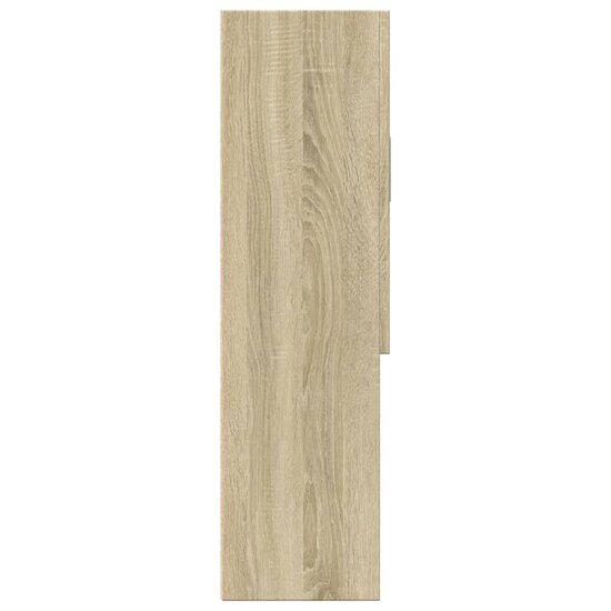 Wasmachinekast 70,5X24X90 Cm Kleurig Sonoma eiken