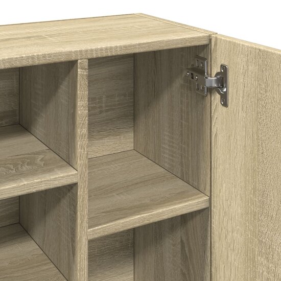 Wasmachinekast 70,5X24X90 Cm Kleurig Sonoma eiken