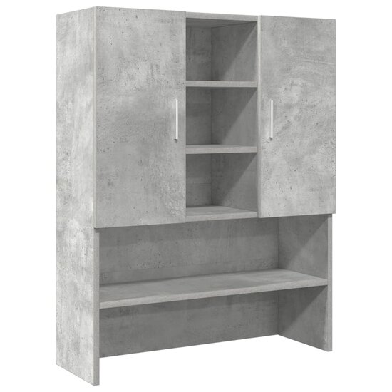 Wasmachinekast 70,5X25,5X90 Cm Betongrijs